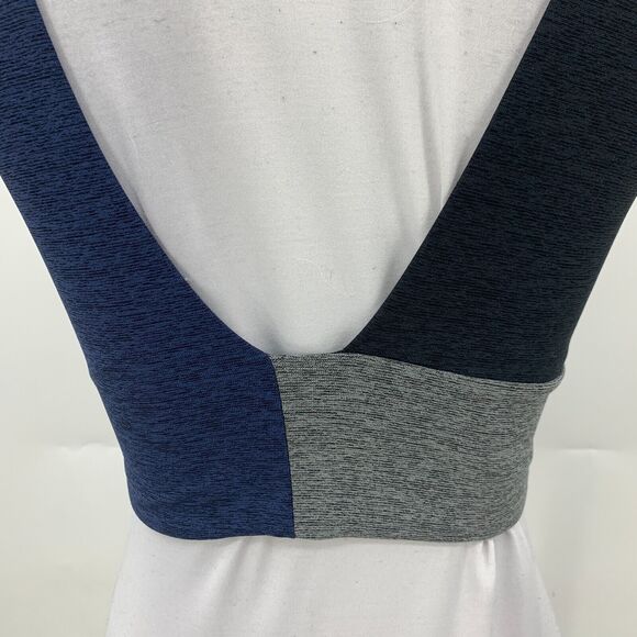 Outdoor Voices Venus Crop Tank Top Womens XS Extra Small V Back Colorblock - Picture 6 of 11